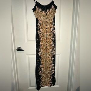 Intimately free people black slip dress